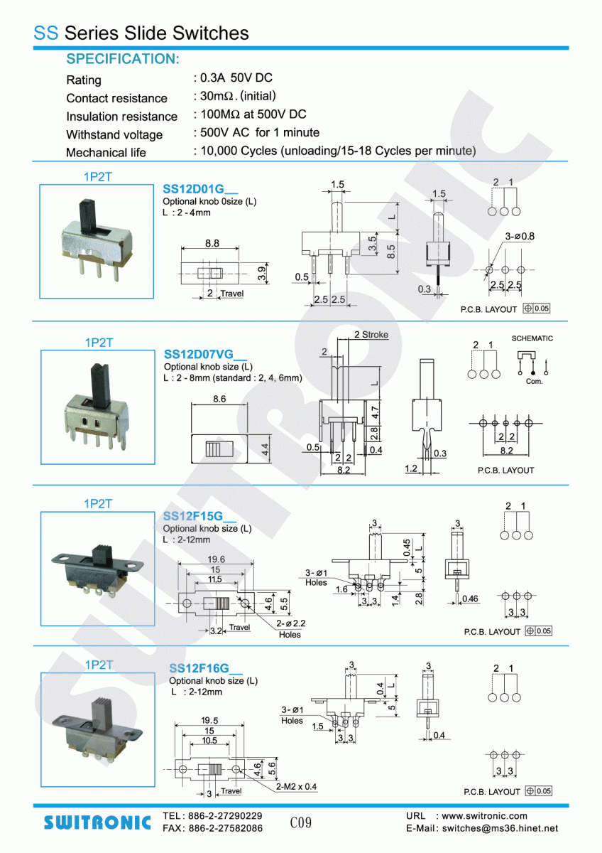 Slide Switch