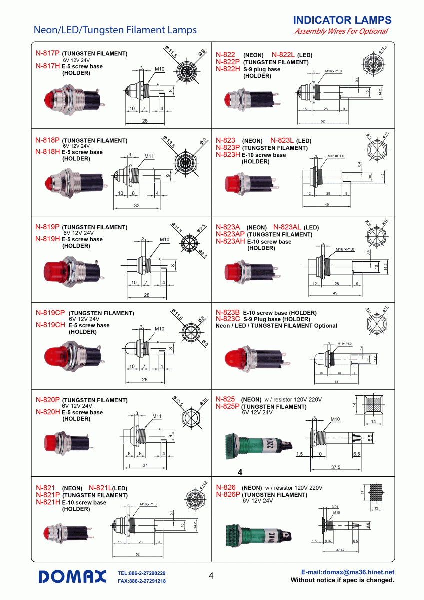 Indicator Lamp