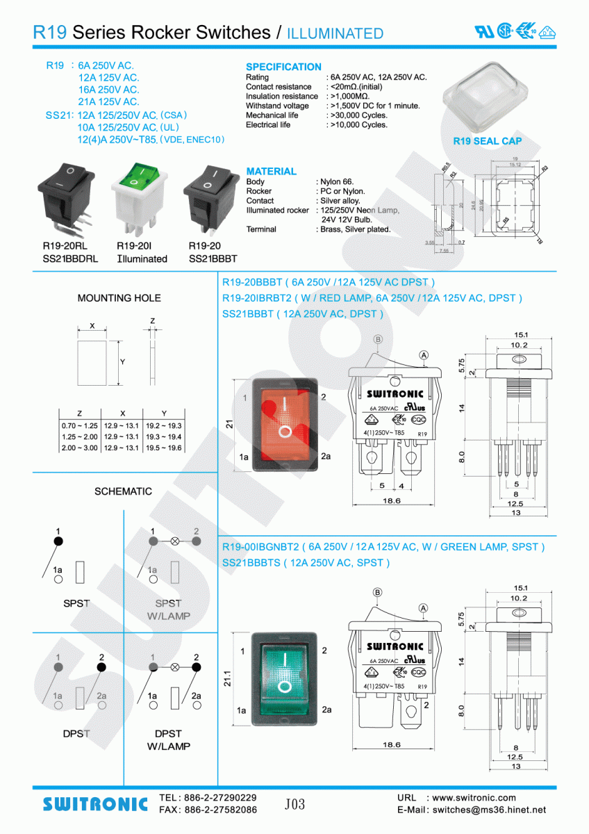 Rocker Switch